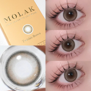 MOLAK 1day Twinkle Brown モラク ワンデー トゥインクルブラウン